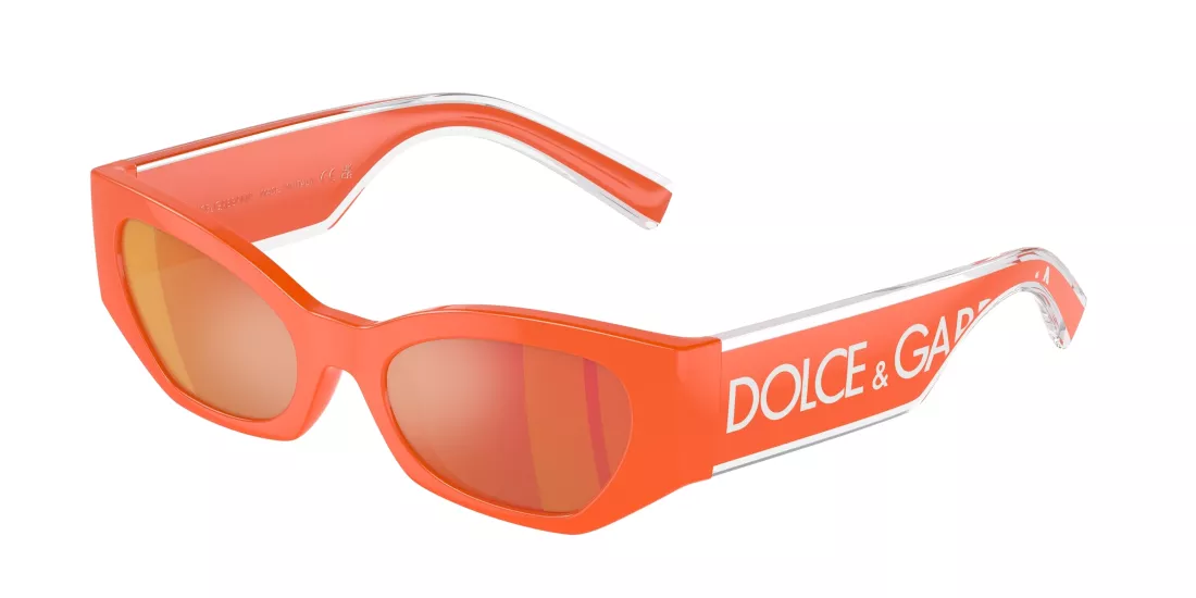 Dolce & Gabbana DX6003 (33386Q) 48 | Kız Çocuk Turuncu Güneş Gözlüğü